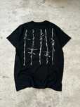 Рок мерч Type o Negative style, принт колючий дріт
