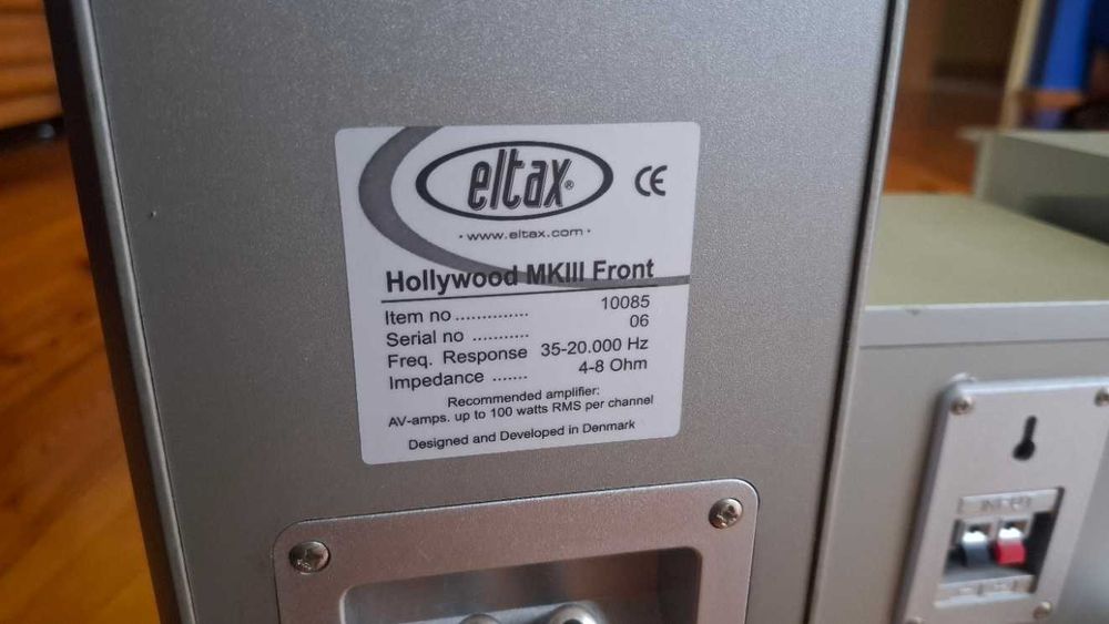 Kino domowe Eltax hollywood mk3 z wzmacniaczem PANASONIC SA-HR45