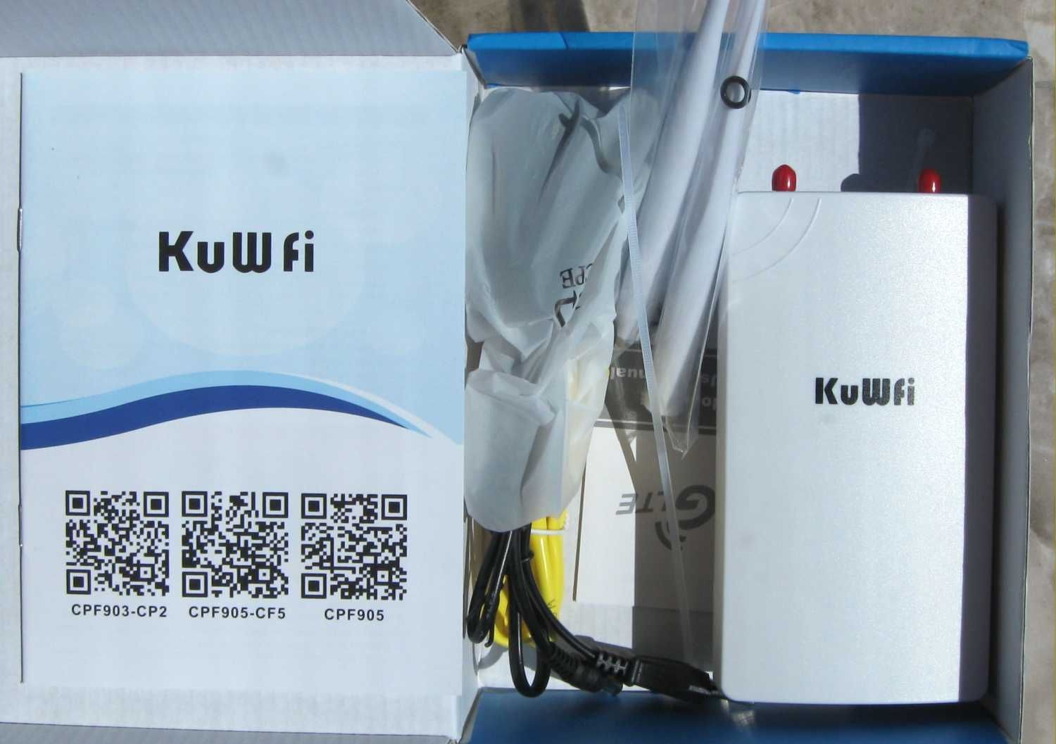 4G LTE-WiFi модем-роутер KuWFi  CPF905-eu, все операторы