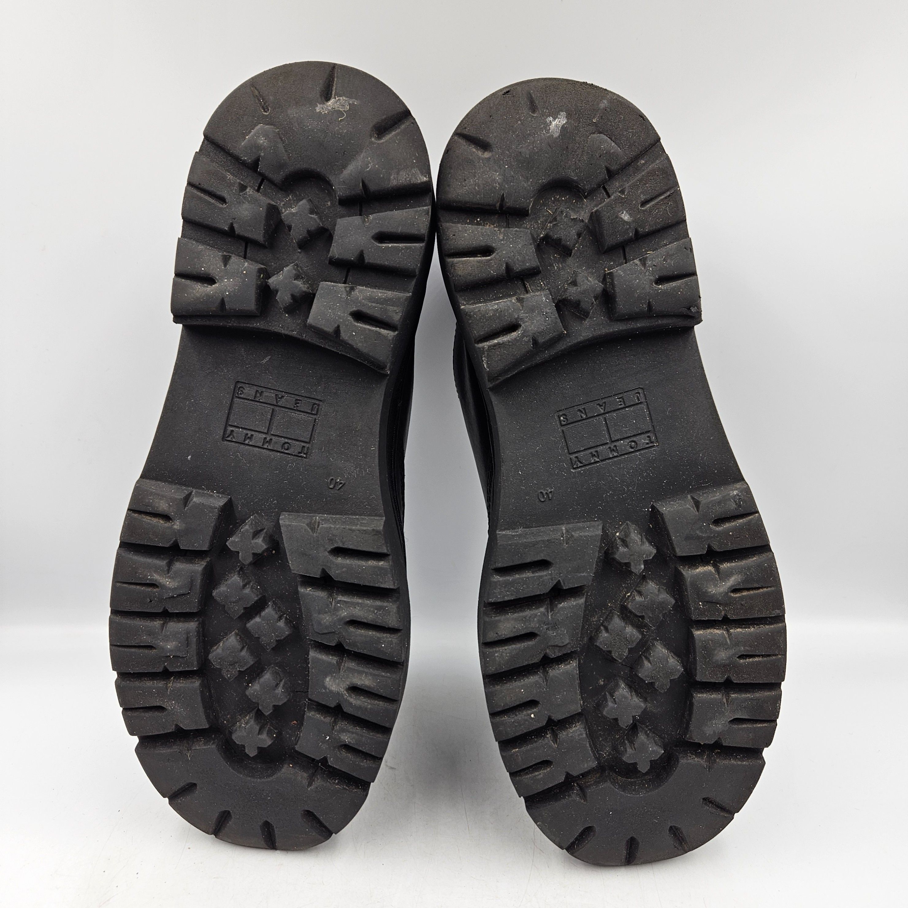 Mokasyny Damskie Półbuty Tommy Jeans Foxing Leather Shoe Rozmiar 40
