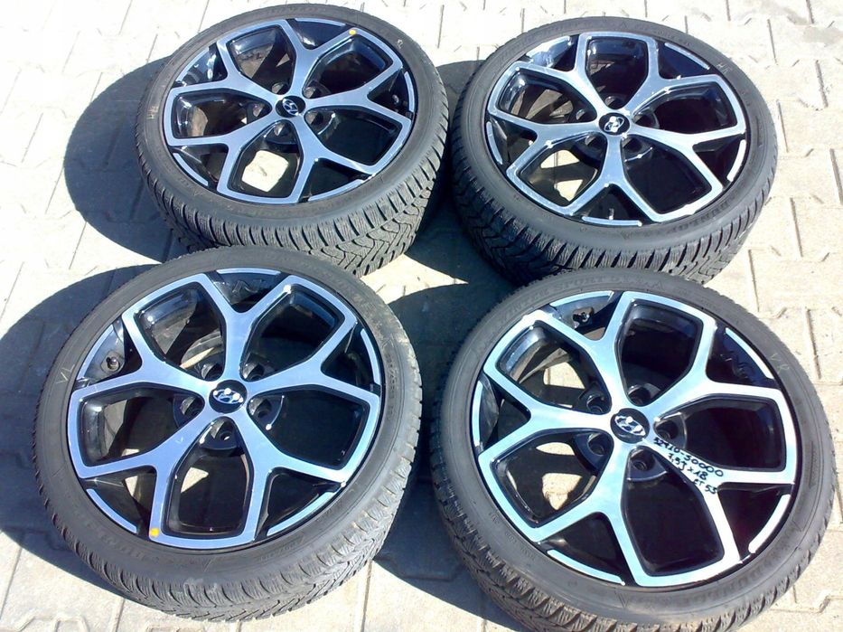hyundai i30n i30 iii 2017 - koŁa alu felgi opony zima 18&#039;