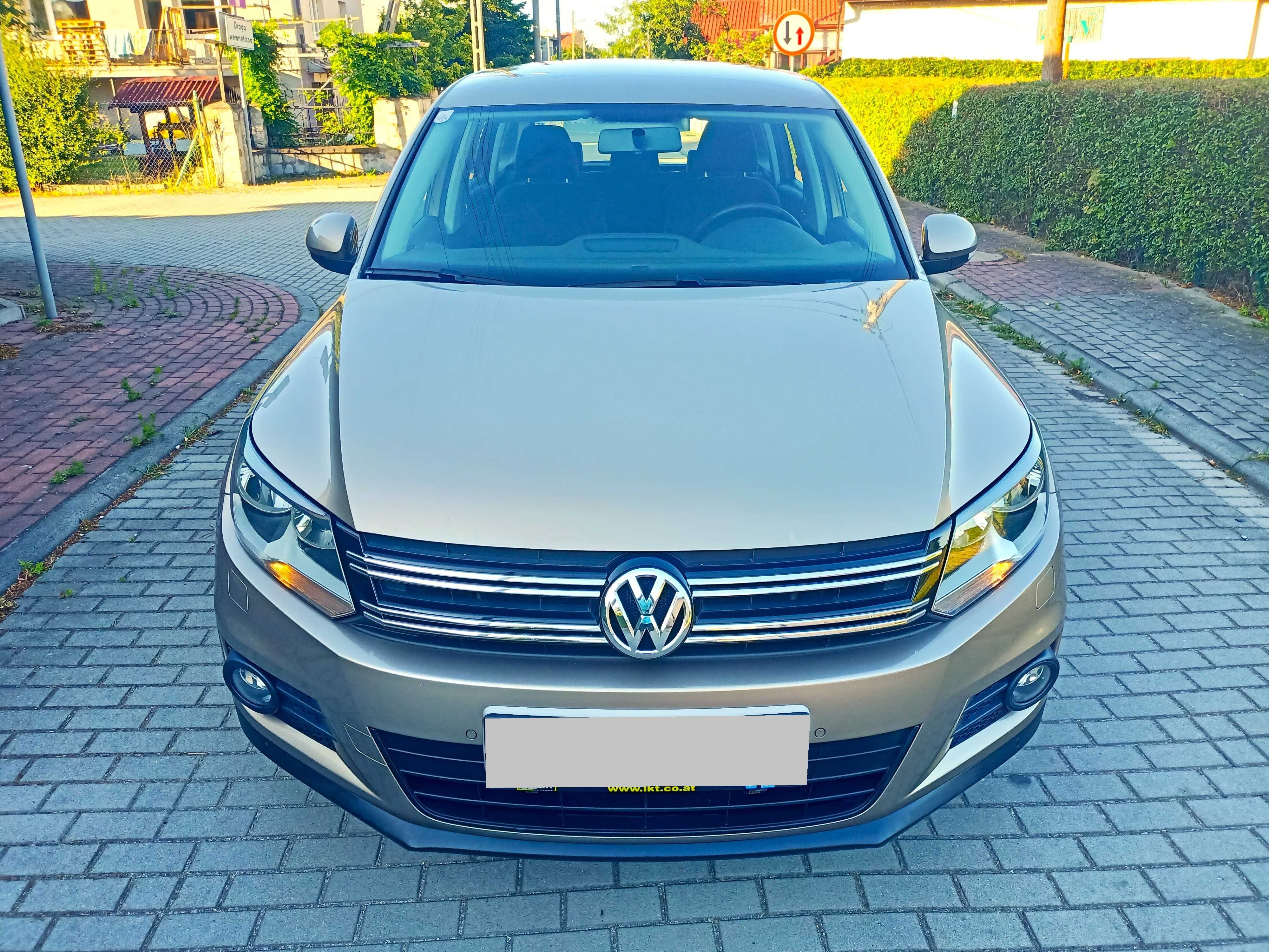 VW Tiguan SUV Lift 2012r 1.4 TSI Alu Servis! Sam Parkuje Oryginał!