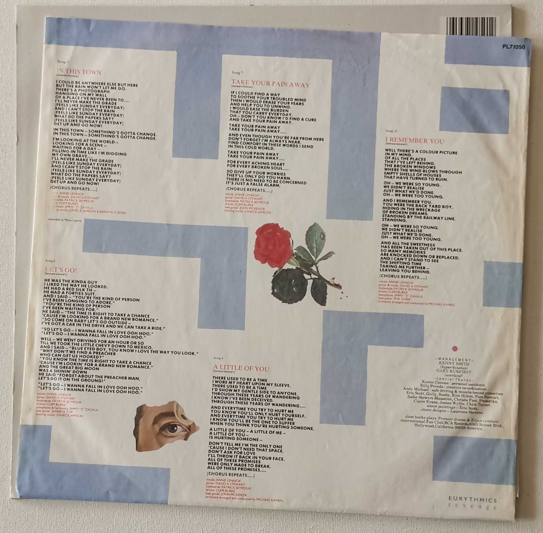 Eurythmics – Revenge