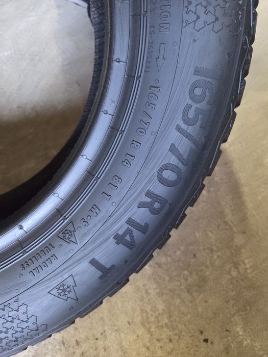 opony używane 165/70R14 Continental Wintercontact TS 870