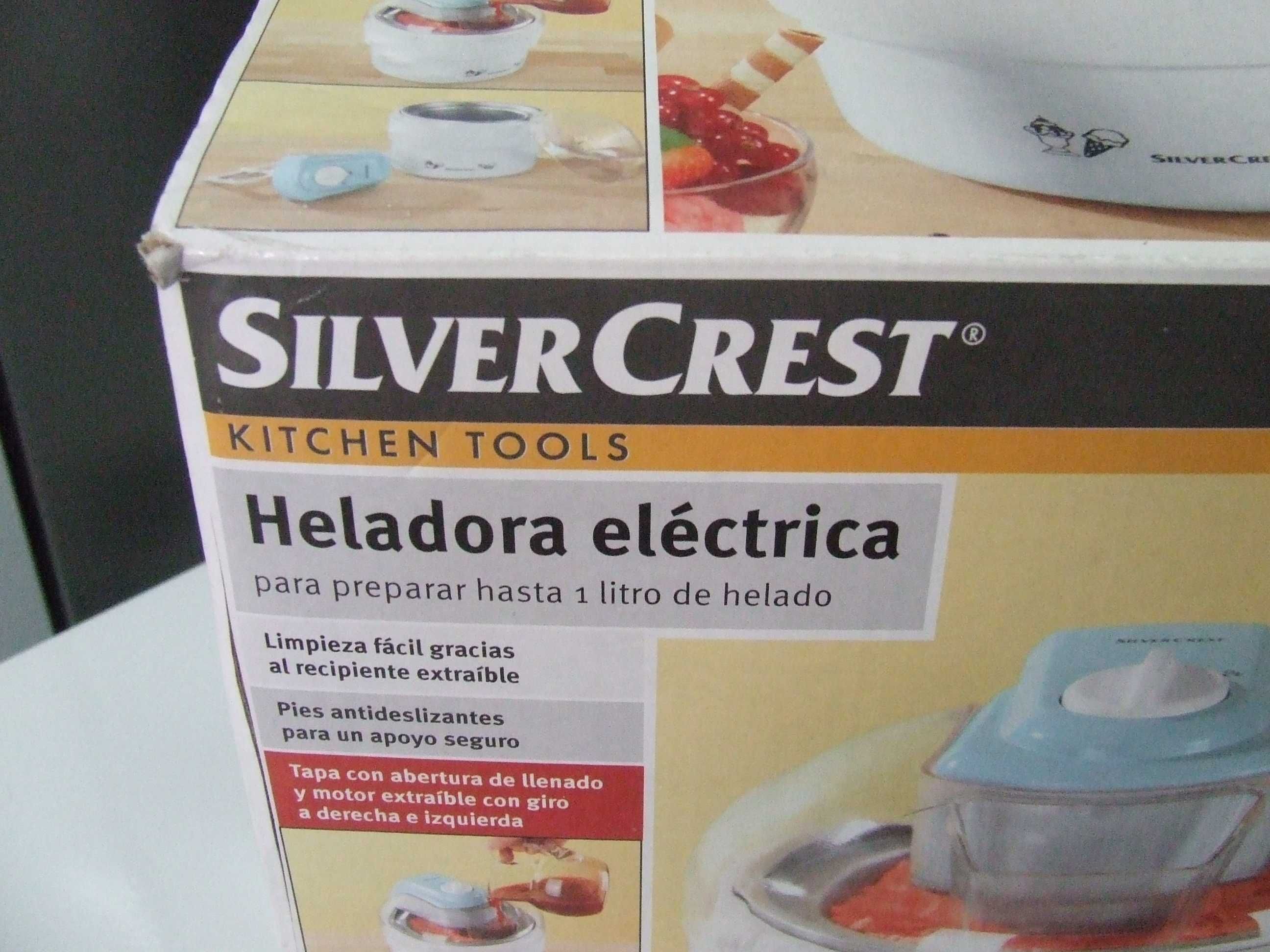 Máquina de Gelados "SilverCrest" Nunca Utilizada