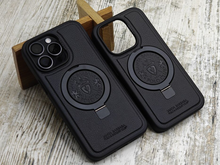 Чехол кожаный Polo Primo MagSafe на iPhone 16 Pro/ 15 Pro Max. Чохол