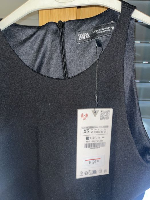 Vestido da zara preto