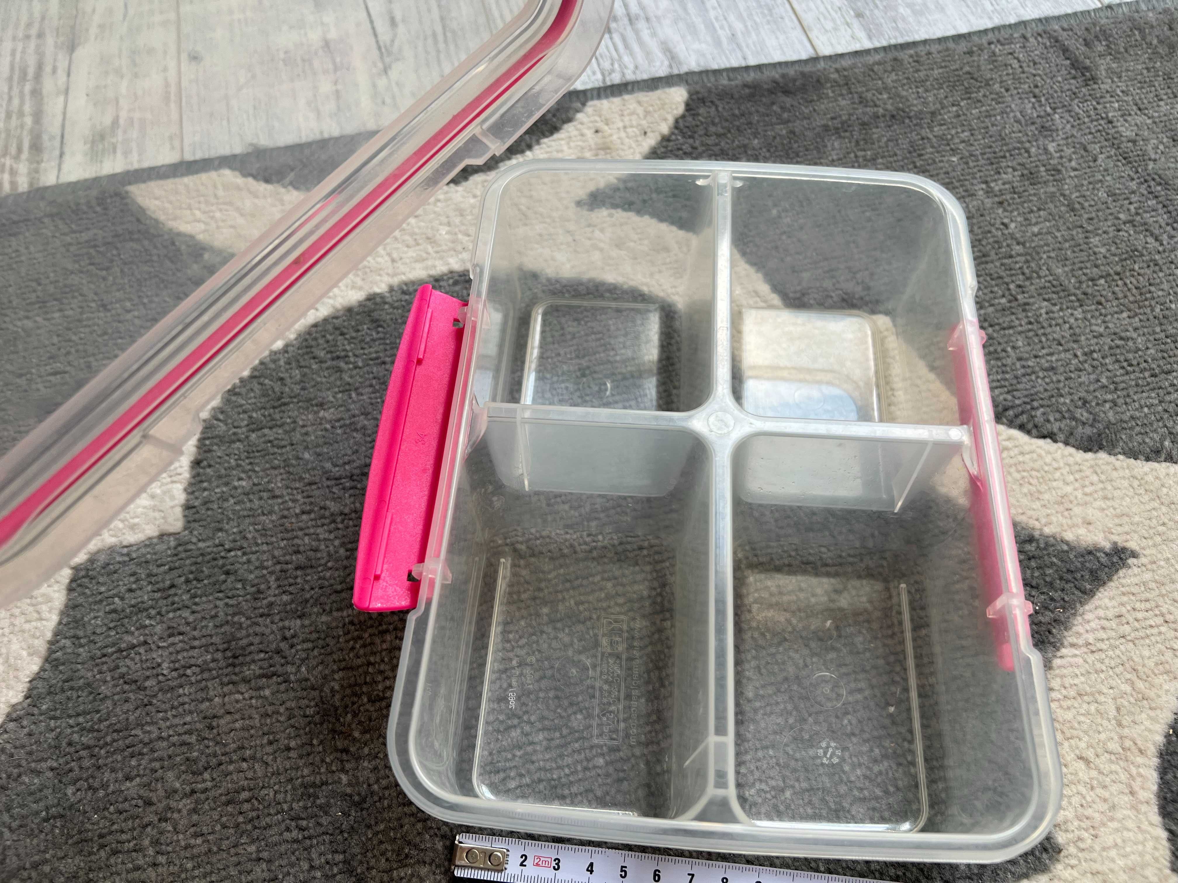 pudełko przegródki lunch box  duże