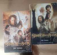 2 livros O Senhor dos anéis