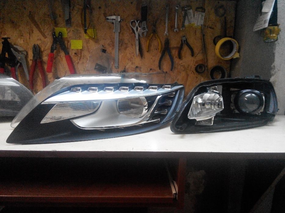 Фара лінза Audi A4, A6, A8, Q7