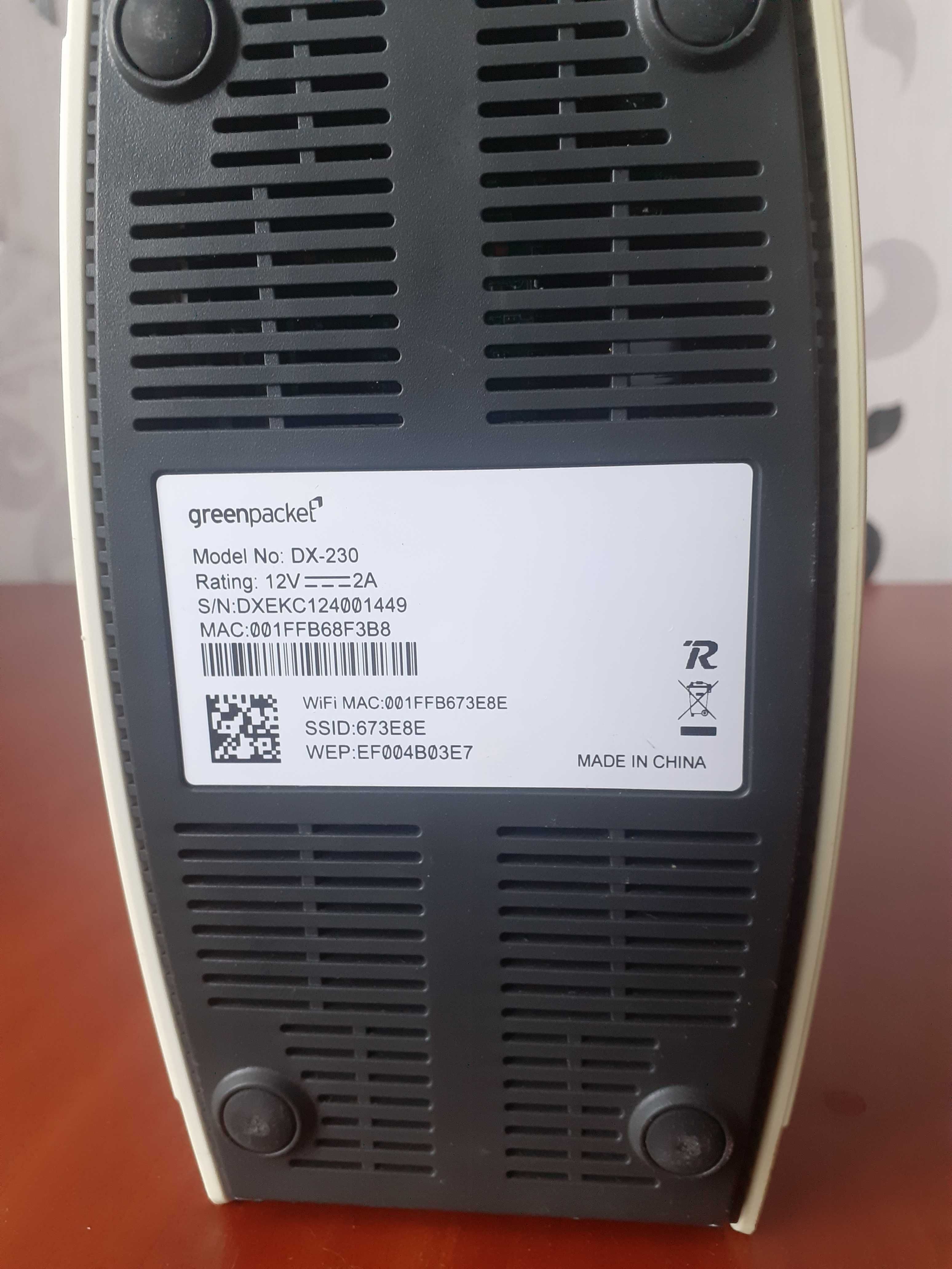 Модем Greenpacket DX 230 (WiMAX, Wi-Fi роутер) с под оператора "Жираф