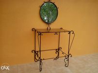Conjunto mesa de apoio