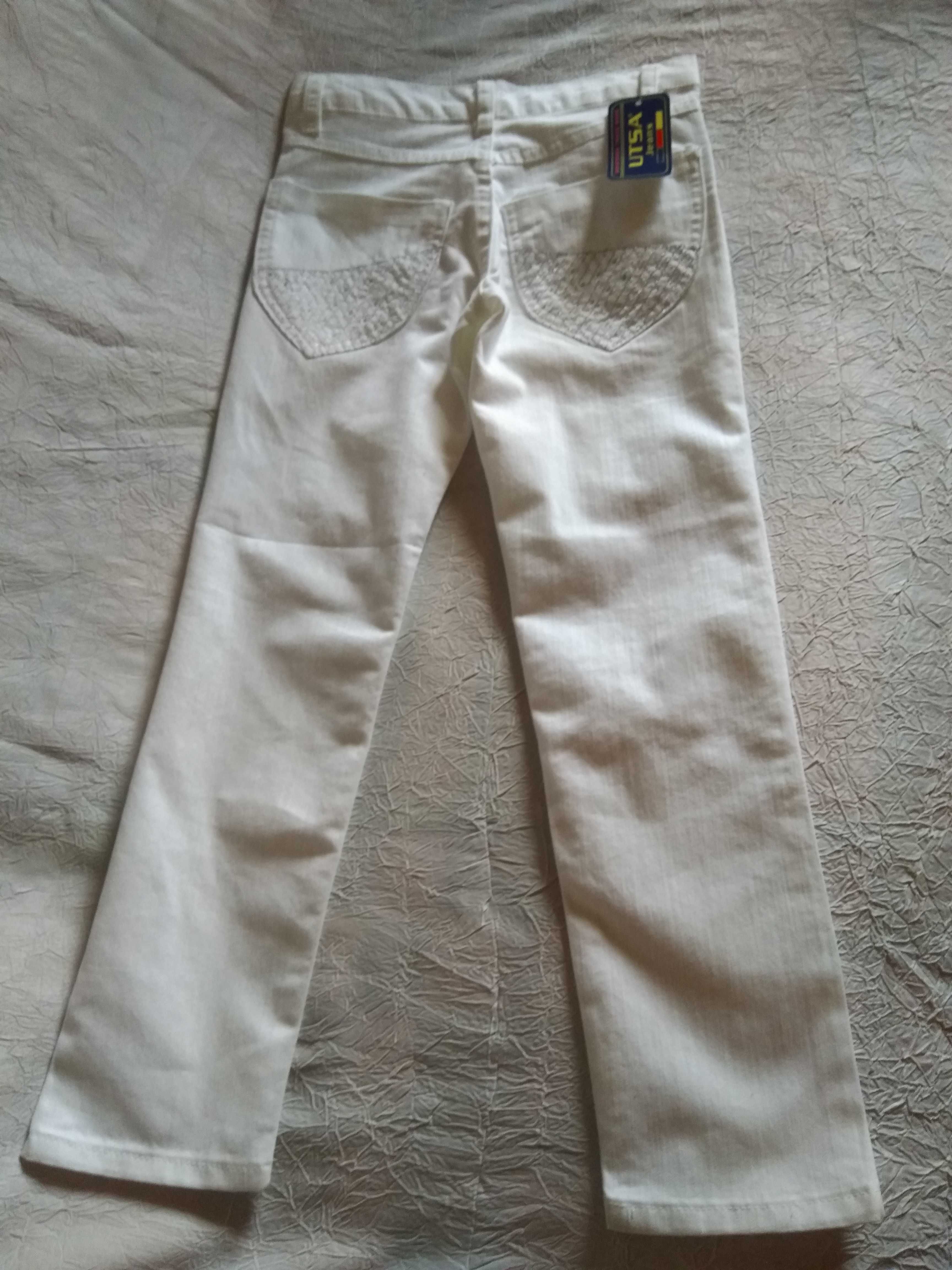 Дешево.Чудові нові білі джинси до літа . Бренд UTSA .