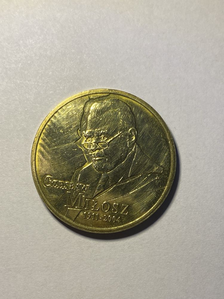 Moneta 2 zł, Czesław Miłosz