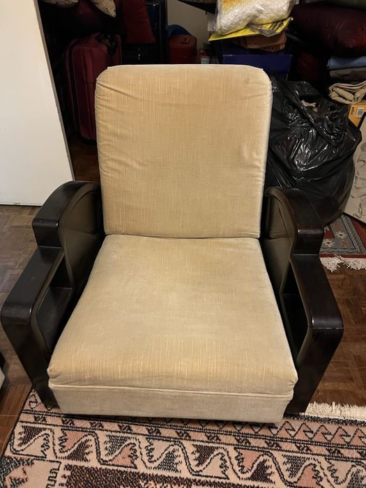 Conjunto de sofás de tres e dois lugares