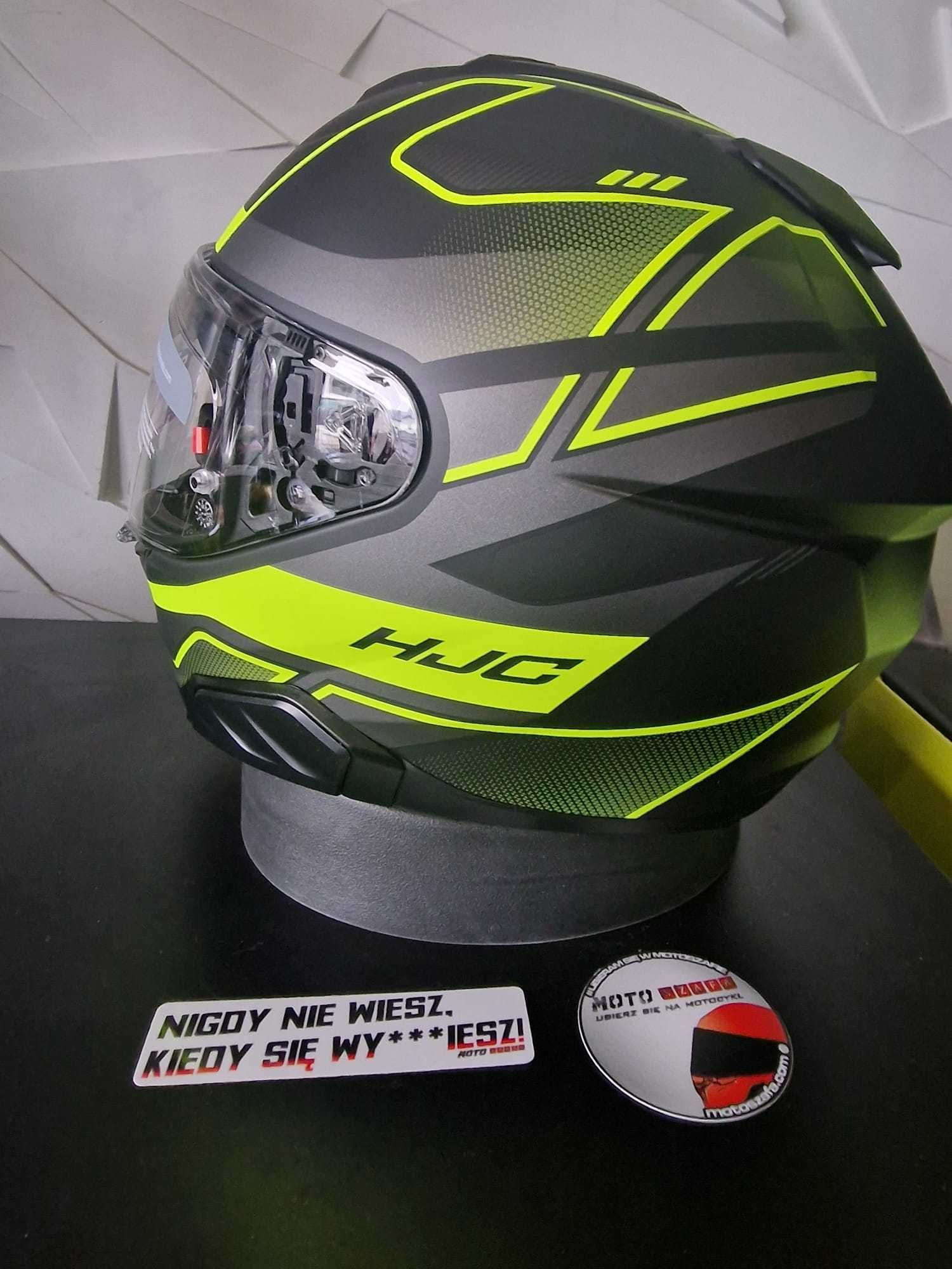 Kask Hjc I71 Iorix Black/Yellow S'M'L'XL