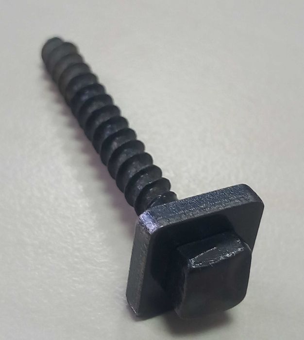 Wkręt kuty rustykalny postarzany 6x50 z podkładką