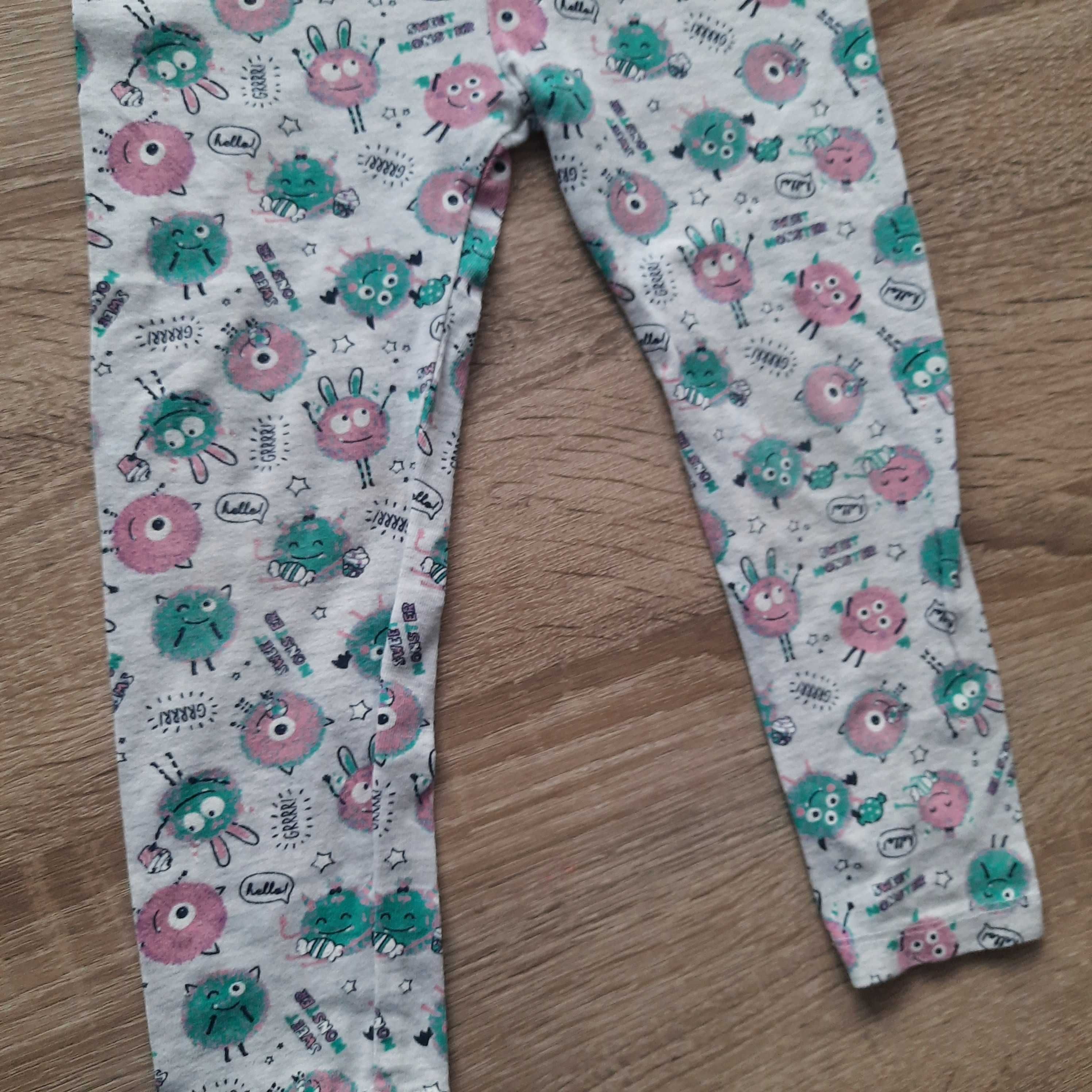 Legginsy dziewczęce  r.92