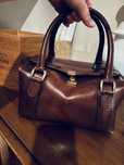 Torebka skorzana old luxury j the row toteme - kuferek