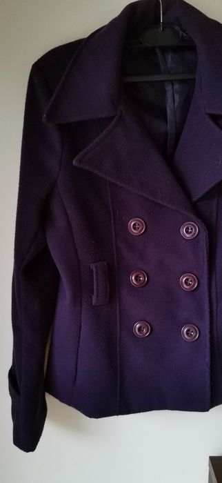 Casaco grosso roxo