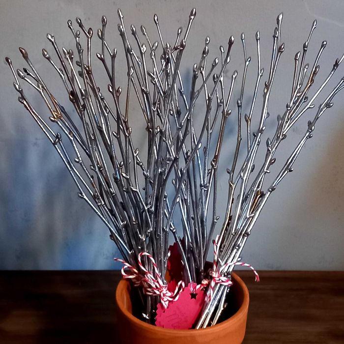 Rózga. Świąteczna dekoracja. Prezent.