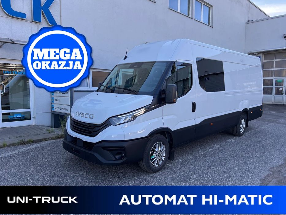 Iveco BRYGADÓWKA OD RĘKI,automat HIMATIC  NAVI,FULL LED,amortyzowany fotel,kamera cofania,alufelgi,silnik 3.0
