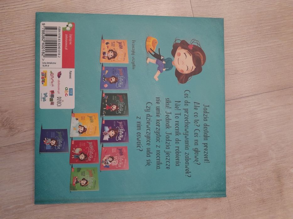 Książka dla dzieci Jadzia pętelka