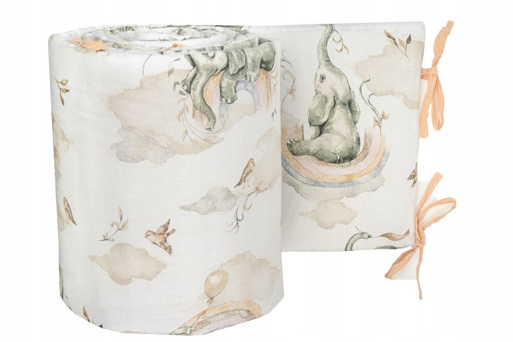 Ochraniacz 210X30 Do Łóżeczka 140X70 Super Jakość!