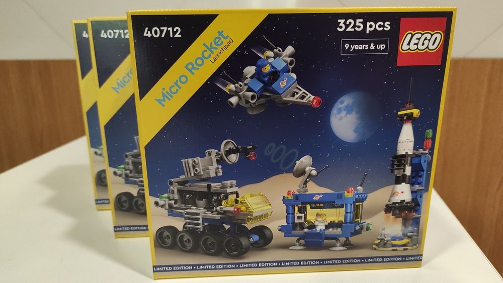 Конструктор LEGO 40712 Стартовий майданчик для мікроракет