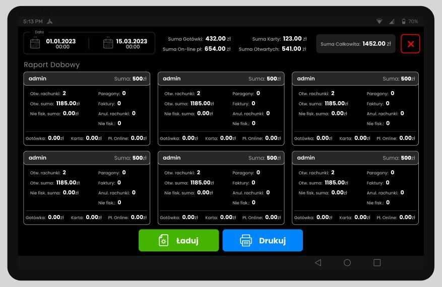 Program do magazynu, komputer All in One, ABS POS + Terminal płatniczy