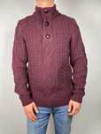 Barbour wełniany sweter cable knit nowy z metką