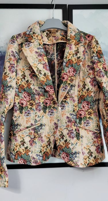 Gobelinowa marynarka HM Boho Vintage