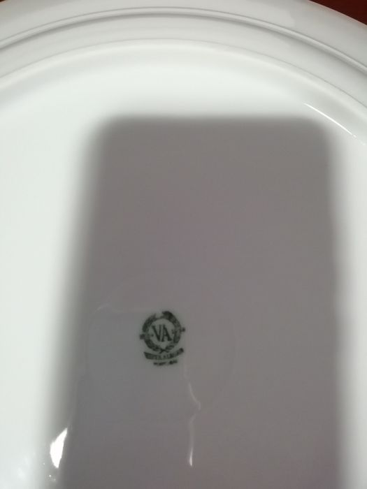 Prato de servir vista alegre