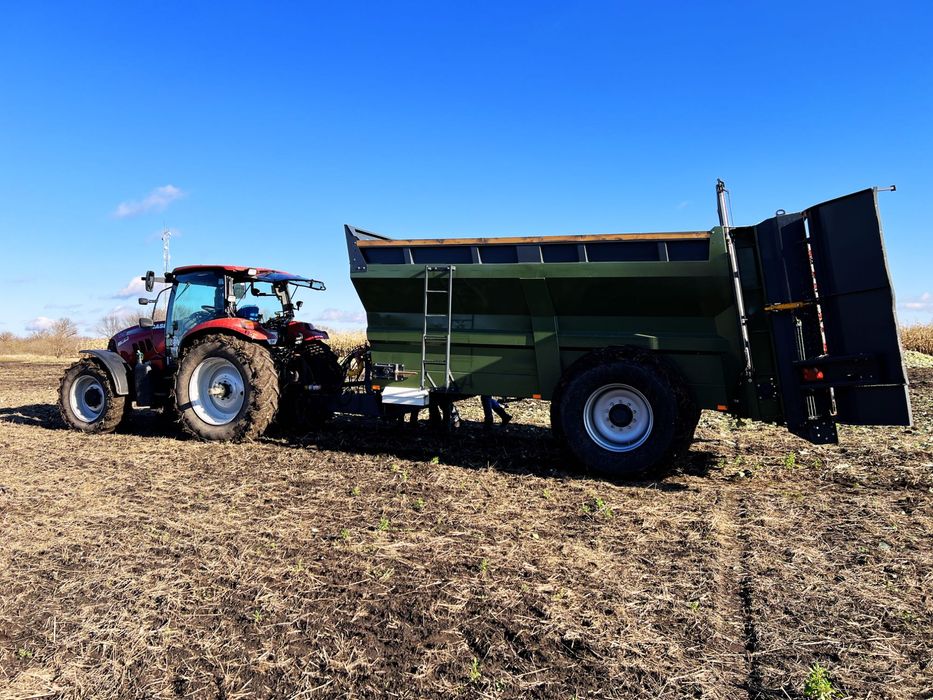 Rozrzutnik nawozów organicznych, obornika, wapna ROD-12 KOBZARENKO