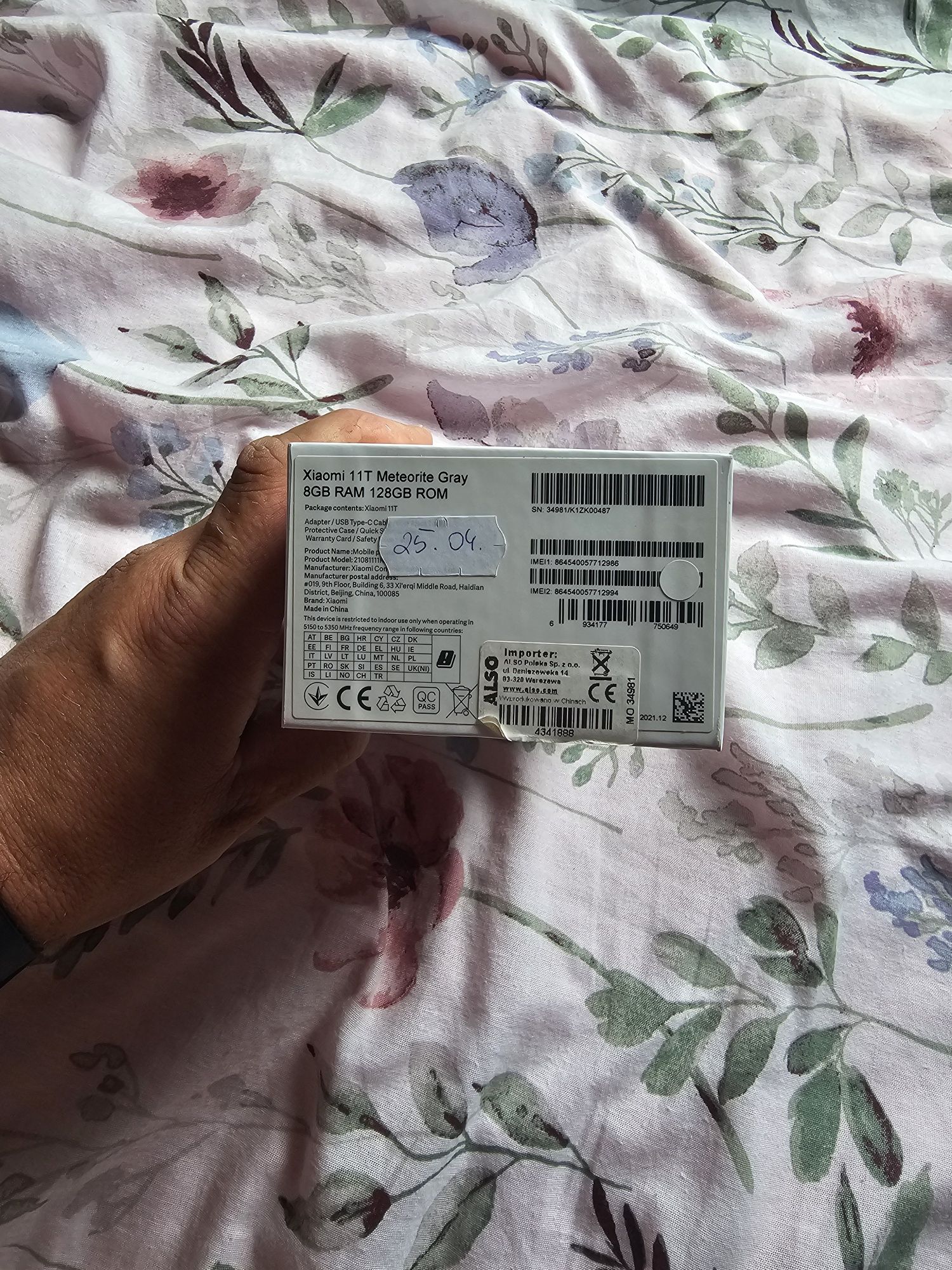 Telefon xiaomi 11 t