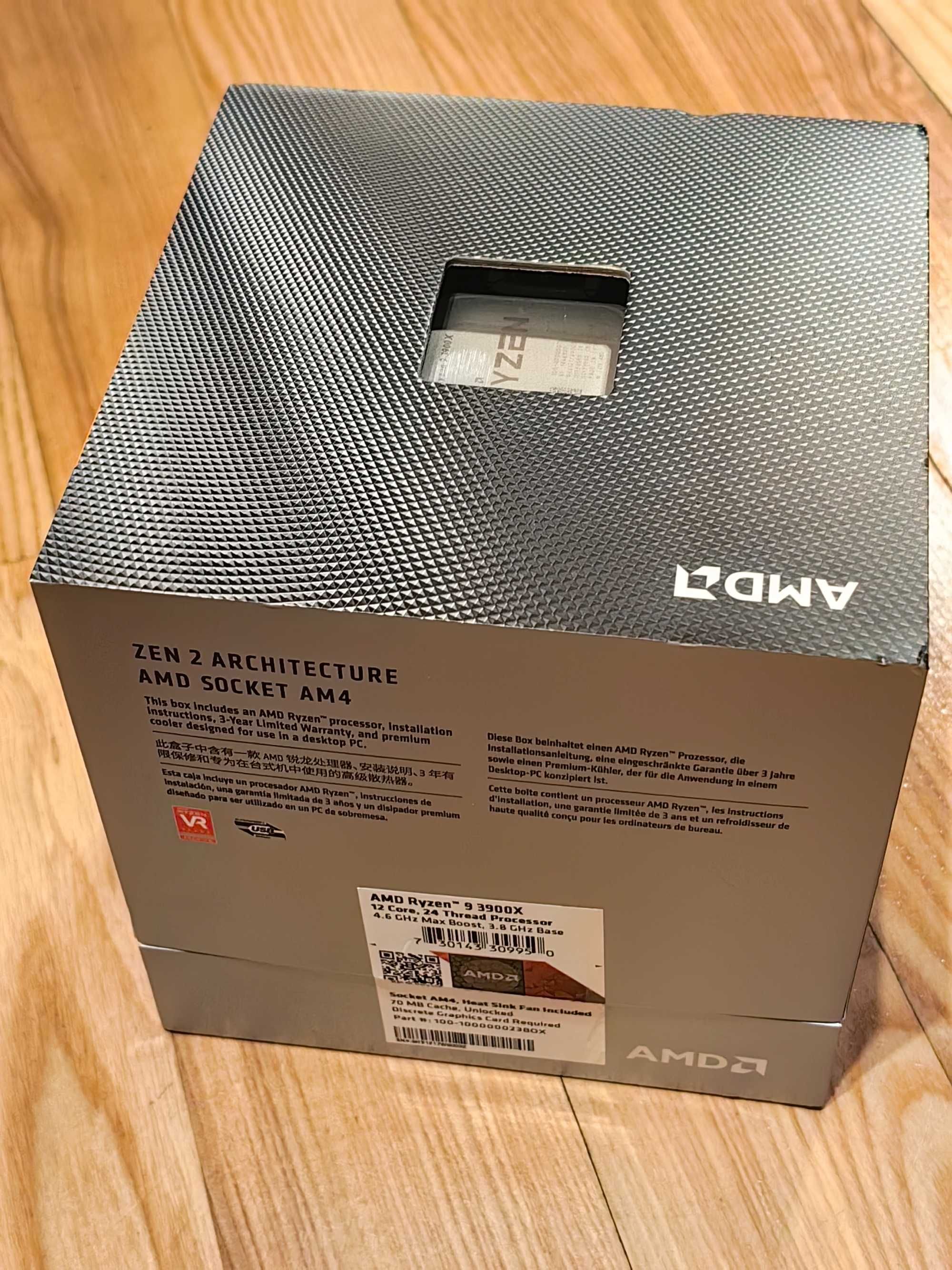 AMD Ryzen 9 3900X (64M Cache, 12x  48    3.8GHz 4.6GHz boost