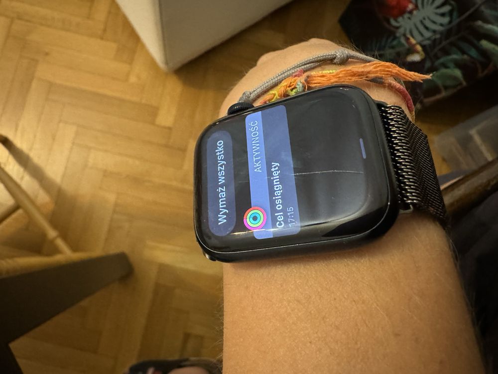 Apple watch 7 z możliwością esim i dwoma paskami