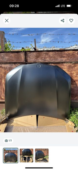 Капот, крило BMW X5 G05 Бмв Х5 Г05 2018 2019 2020 2021 2022 2023