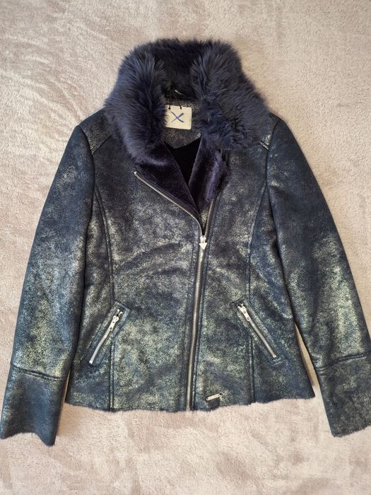 Дублянка куртка жіноча Guess штучна на підлітка/дівчину розмір xs s 14