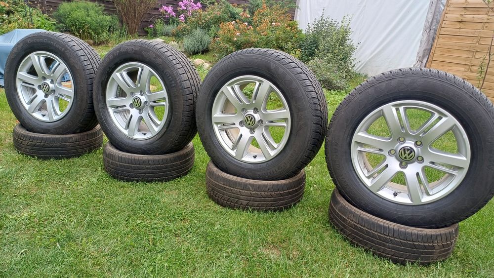 17" alufelgi z oponami 5x120 vw AMAROK transporter T5 T6 caravelle