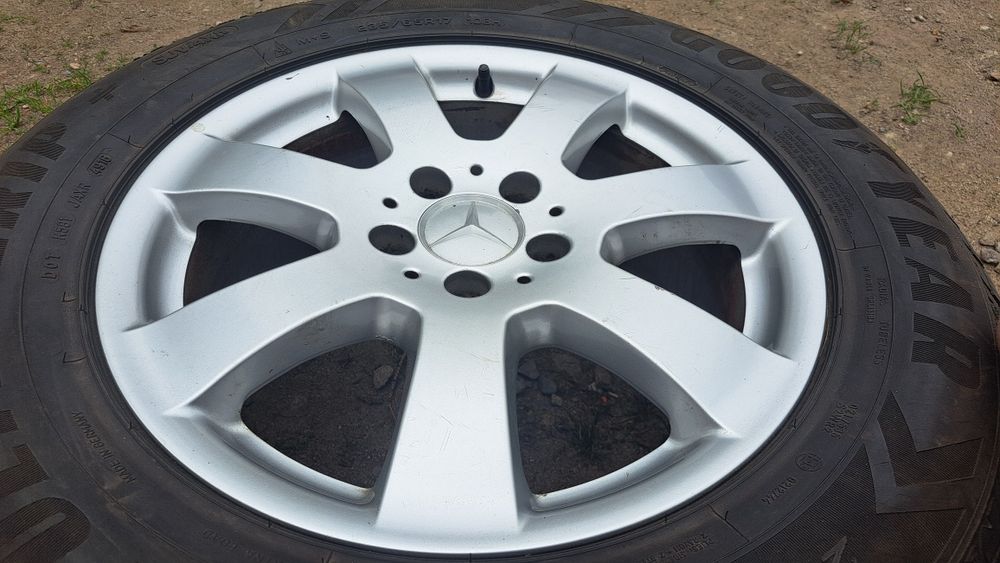4 alufelgi orginalne mercedes do suva GL ML 5X112 17"