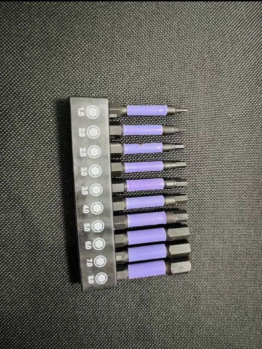 Якісний міцний зносостійкий набор біт 10шт інструмент преміум класа