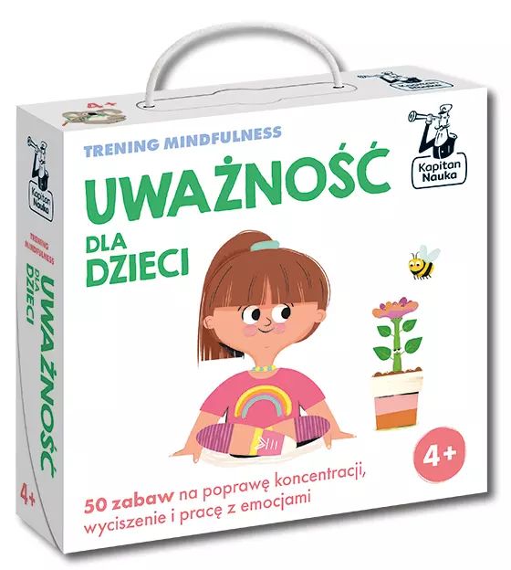 Uważność dla dzieci. Trening mindfulness. Kapitan Nauka. Nowy Produkt