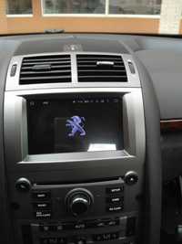 Auto rádio Peugeot 407 GPS DVD bluetooth USB Wi-Fi Android