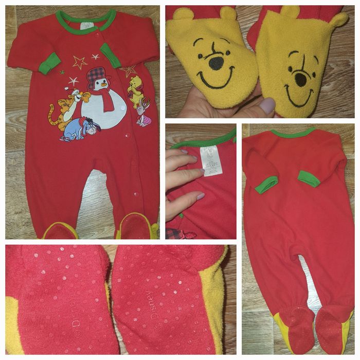 Продаю флісові чоловічки "Carter's", "Disney" 6-9 місяців