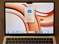 [JAK NOWY] Apple MacBook Air 2024 13,6" M3 8GB 256GB [Bateria 100%]