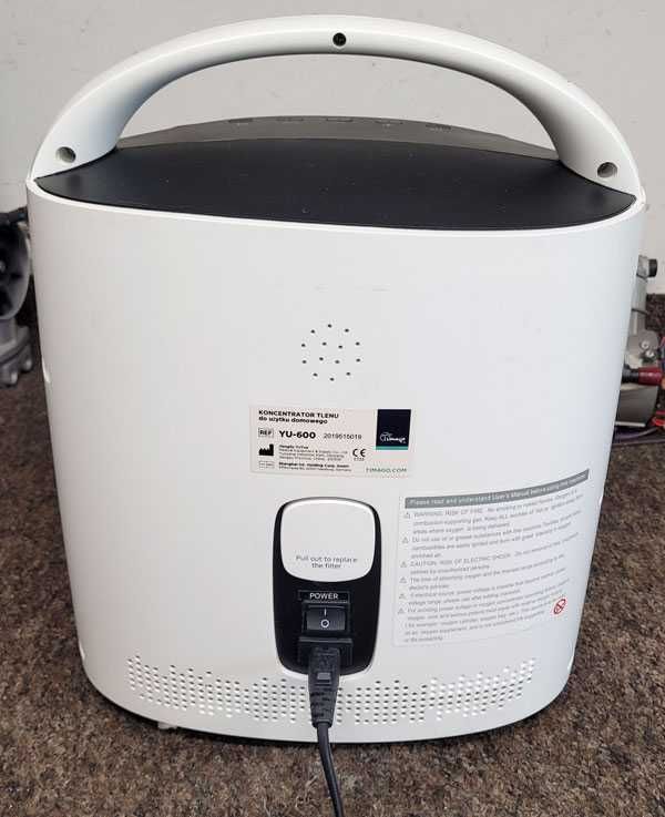 Koncentrator tlenu YUWELL YU-600 zregenerowany