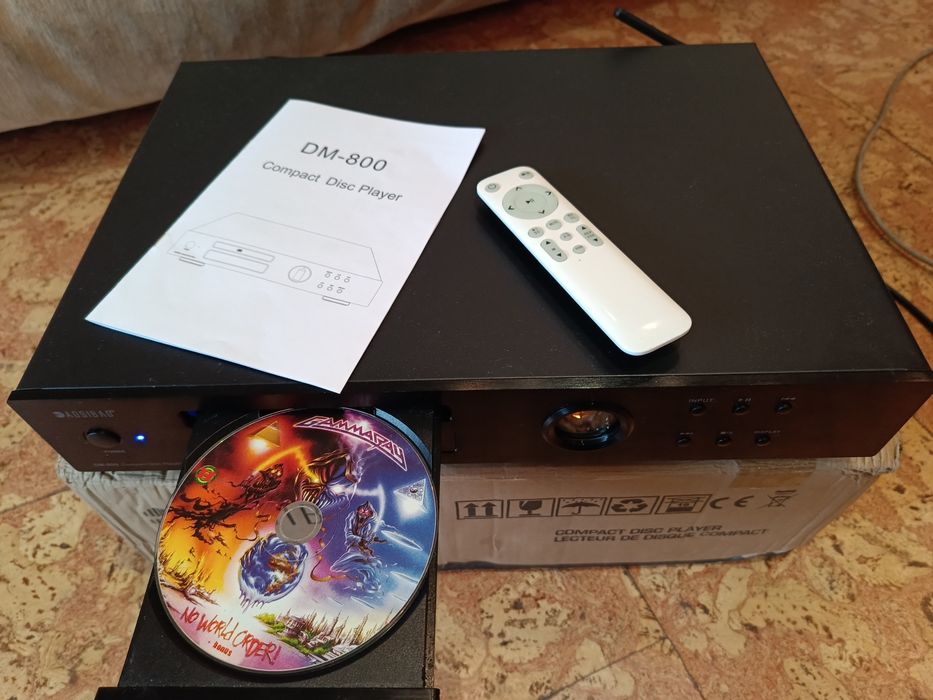 Аудіофільский Гібридно/Ламповий AOSIBAO DM-800 CD програвач-USB-Blueto