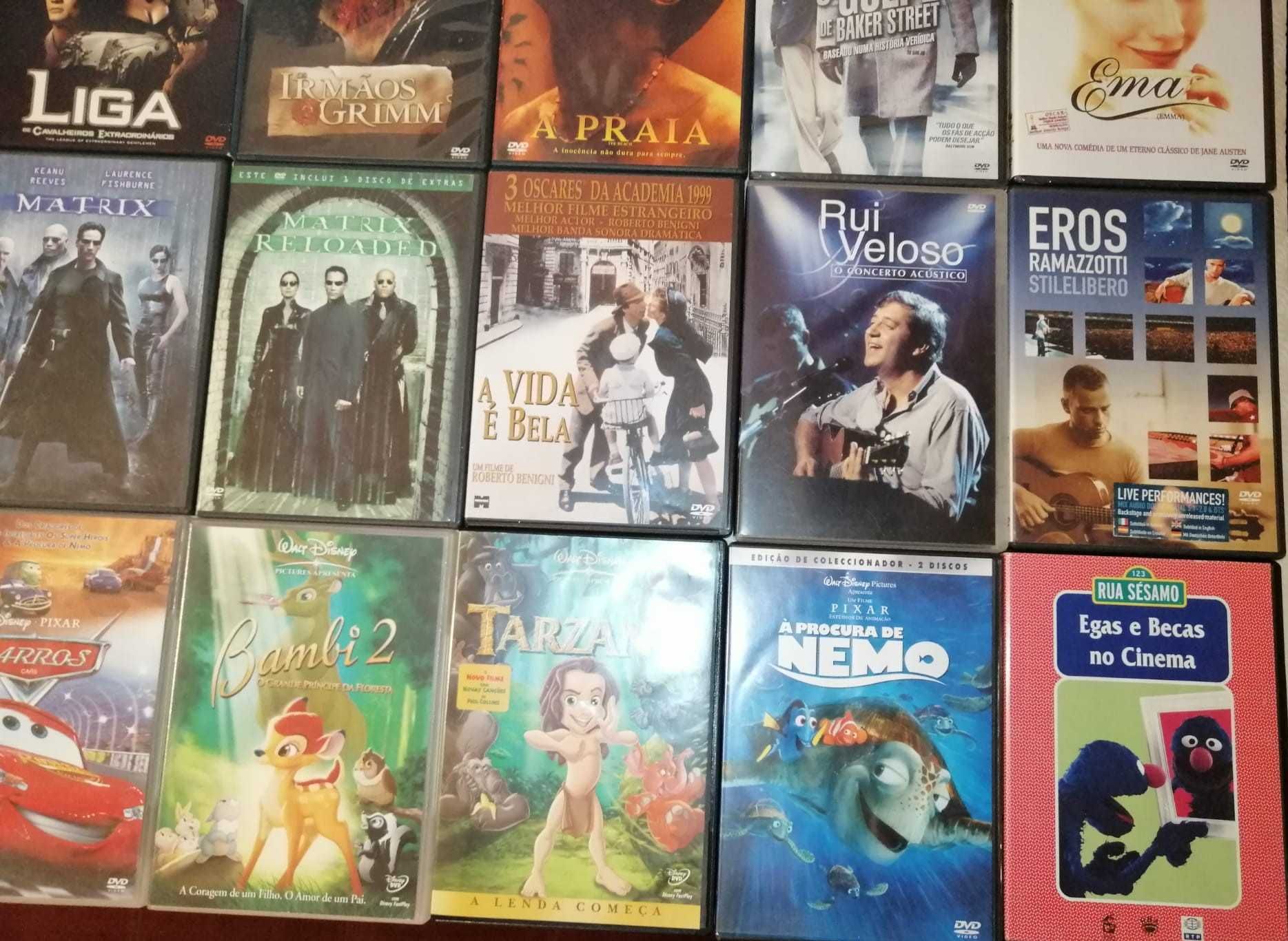 60 Filmes DVD (26 selados) - Tudo 100 euros