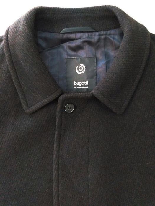 Bugatti шерстяное прямое пальто, размер XXL